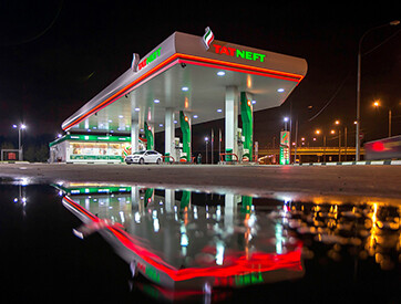 TATNEFT Petrol station 